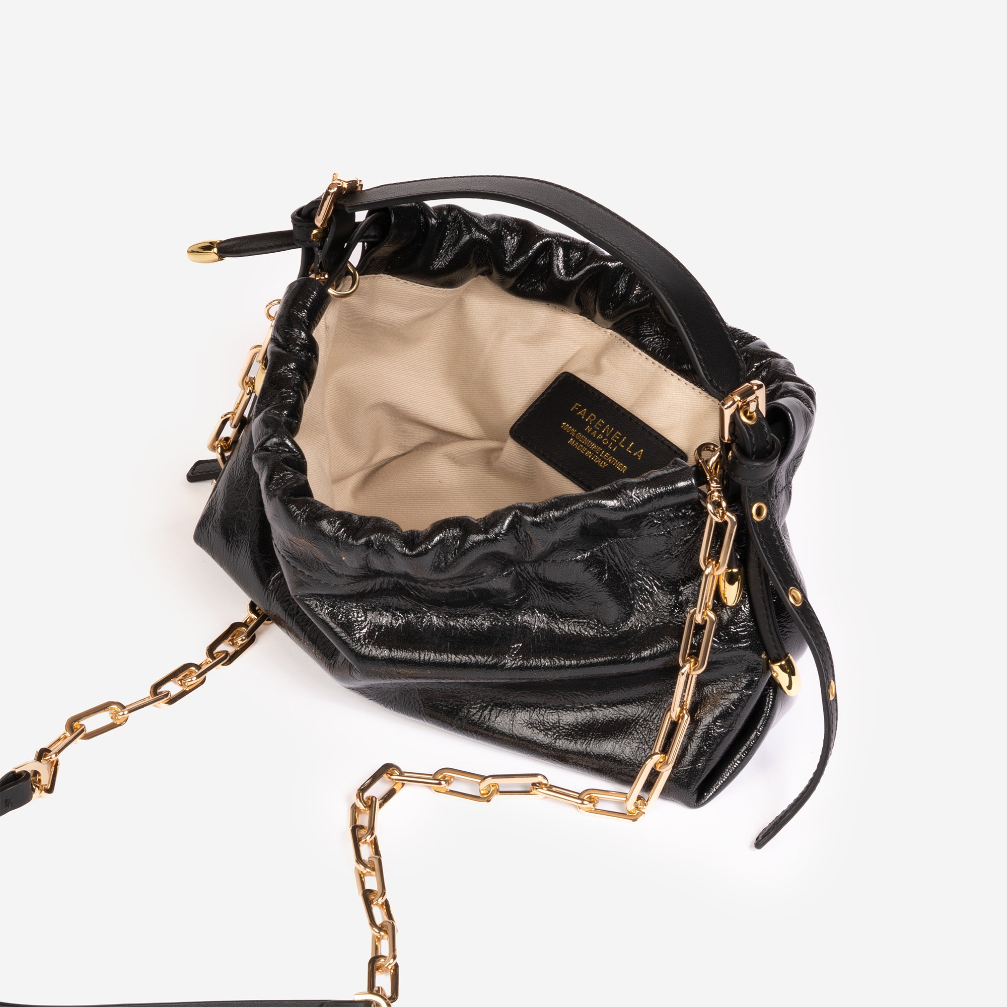 DELIA MINI NERA CRACK