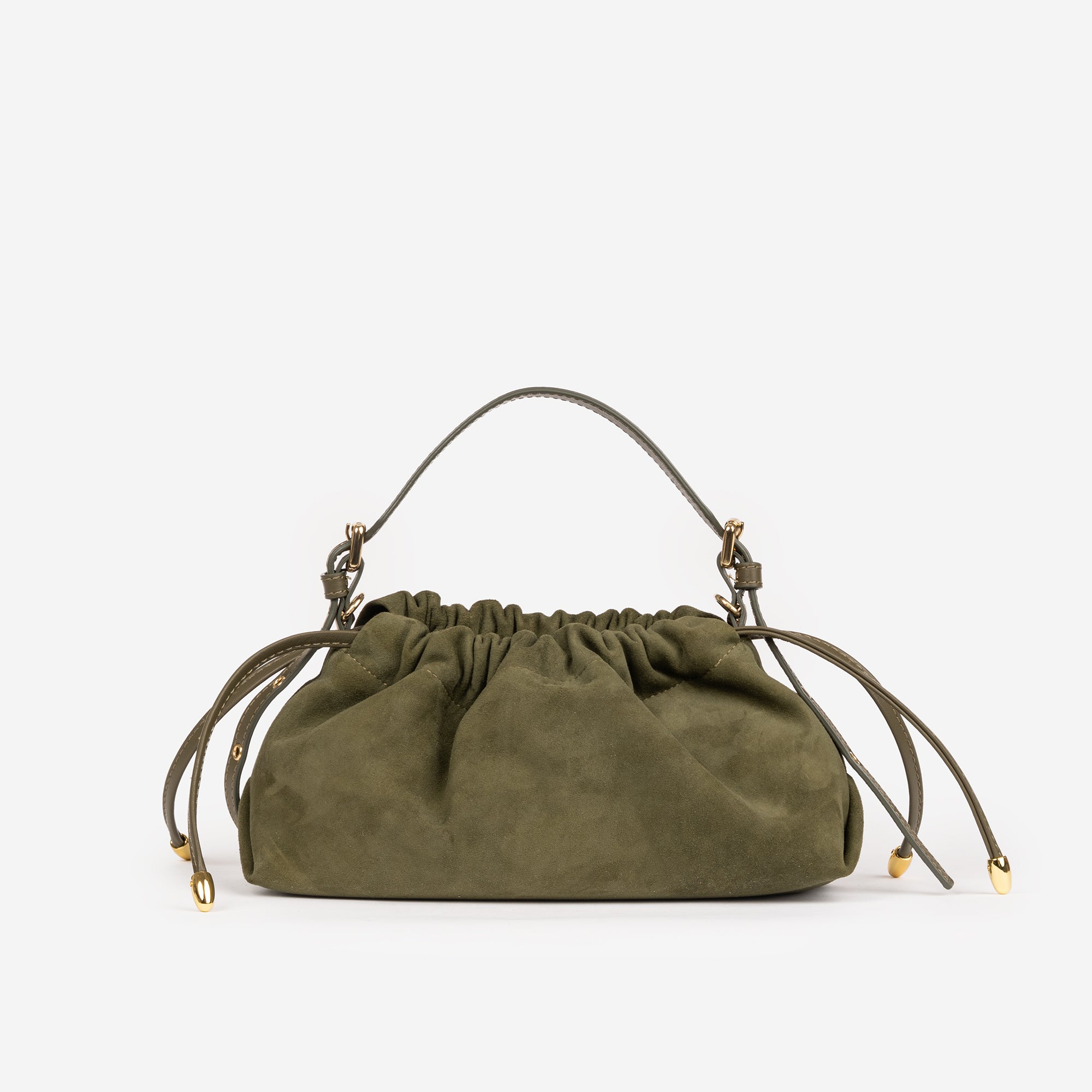 DELIA MINI SCAMOSCIATA OLIVA