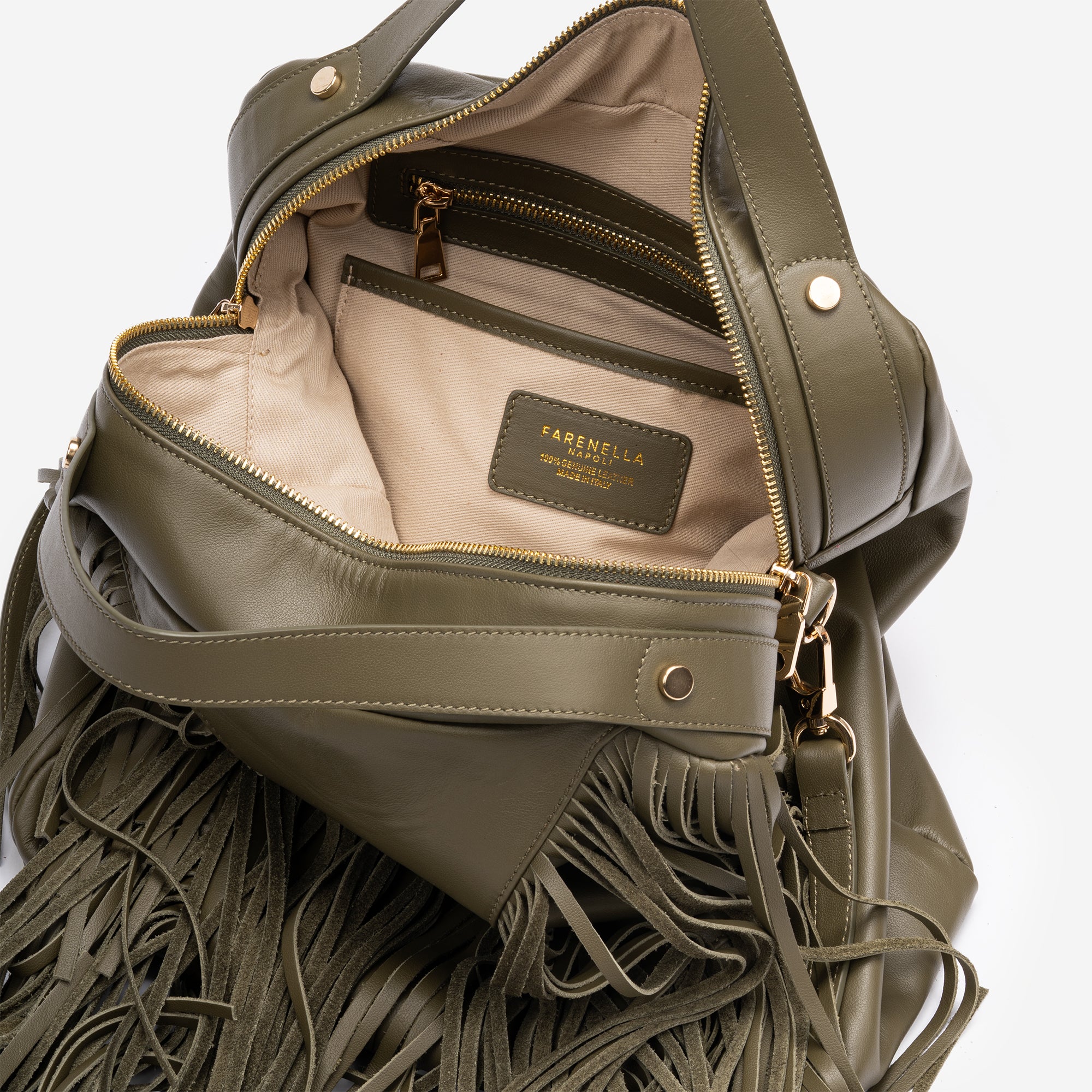 FRIDA OLIVA + CINTURA IN OMAGGIO