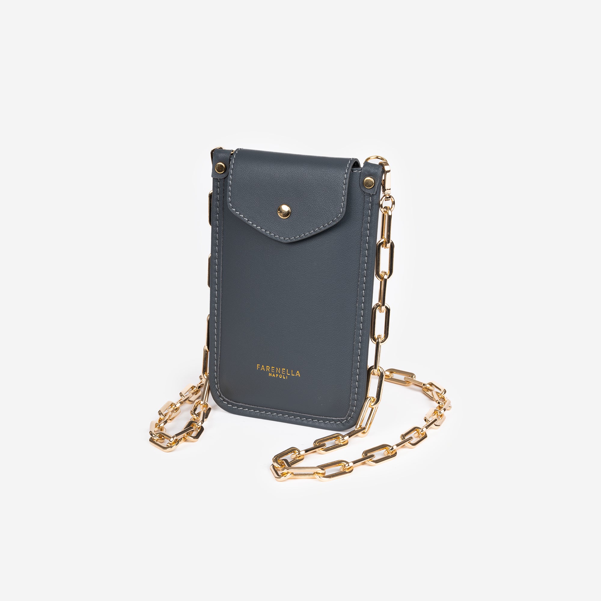 PORTACELLULARE CON PATTA GRIGIO LAVA