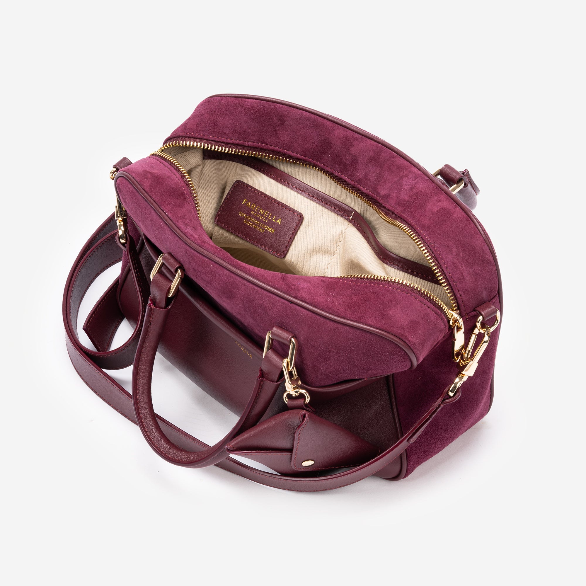 TEIA BORDEAUX + CINTURA OMAGGIO