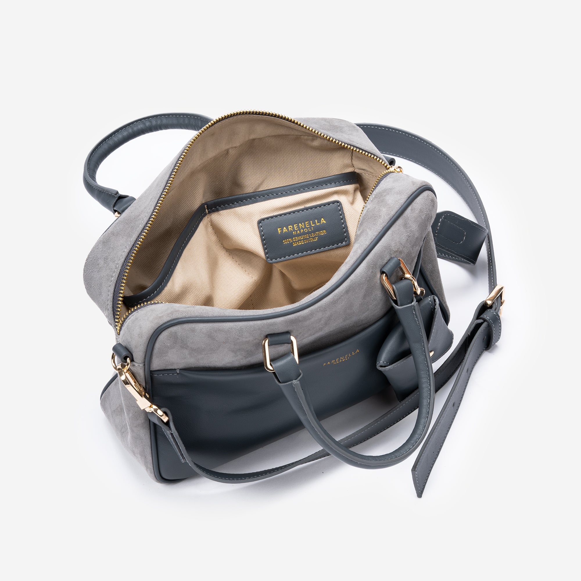 TEIA GRIGIO LAVA + CINTURA OMAGGIO