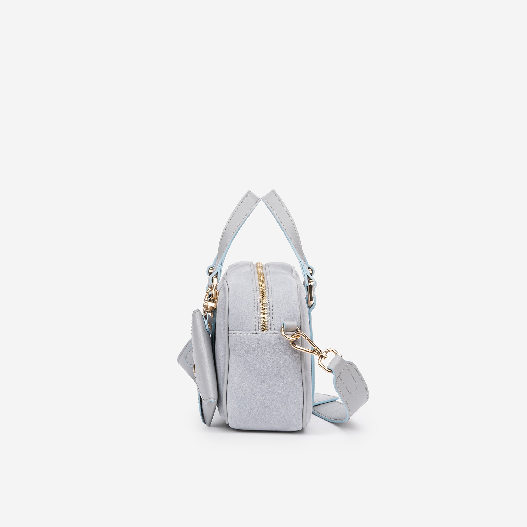 TEIA MINI SCAMOSCIATA AZZURRO POLVERE