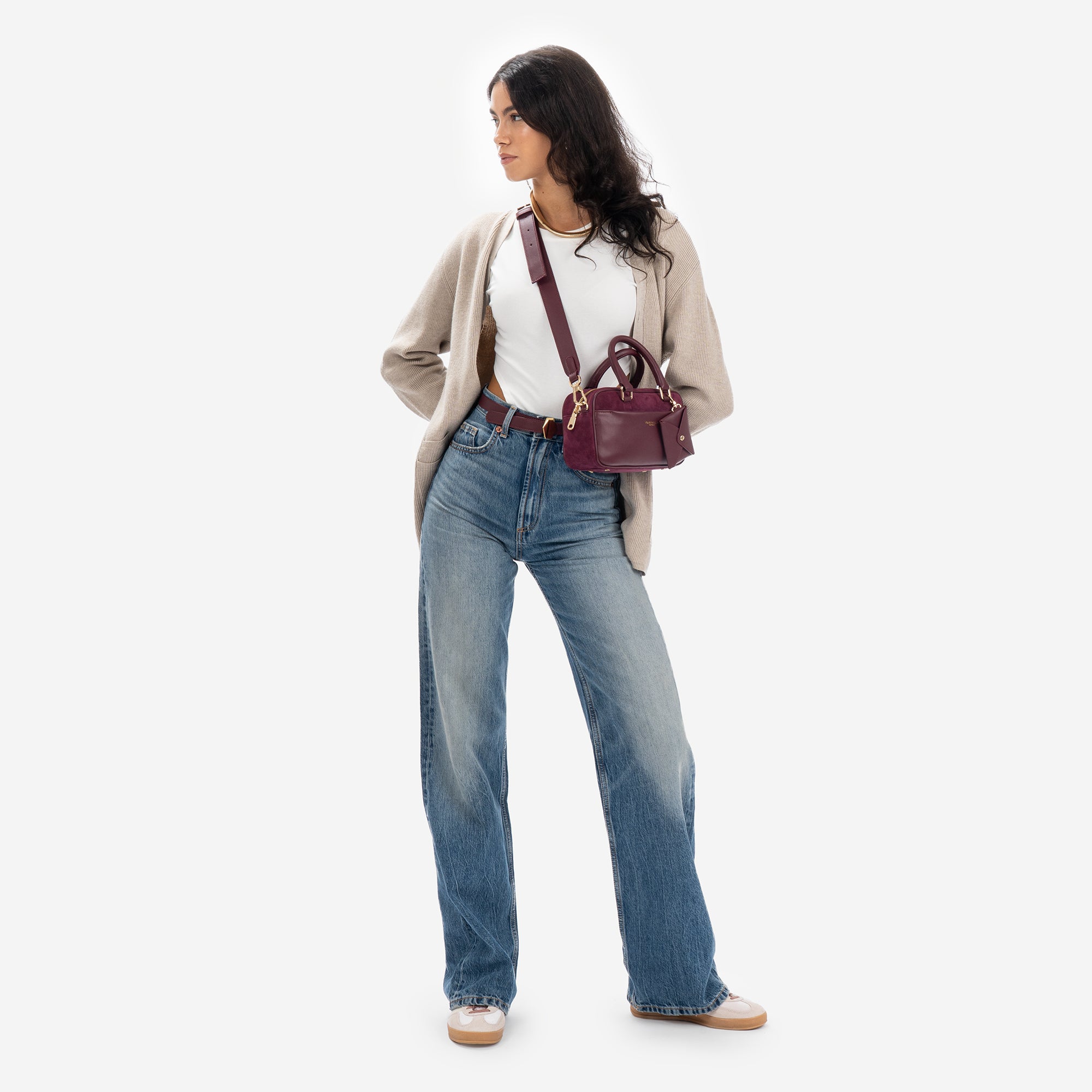 TEIA MINI SUEDE BLACK