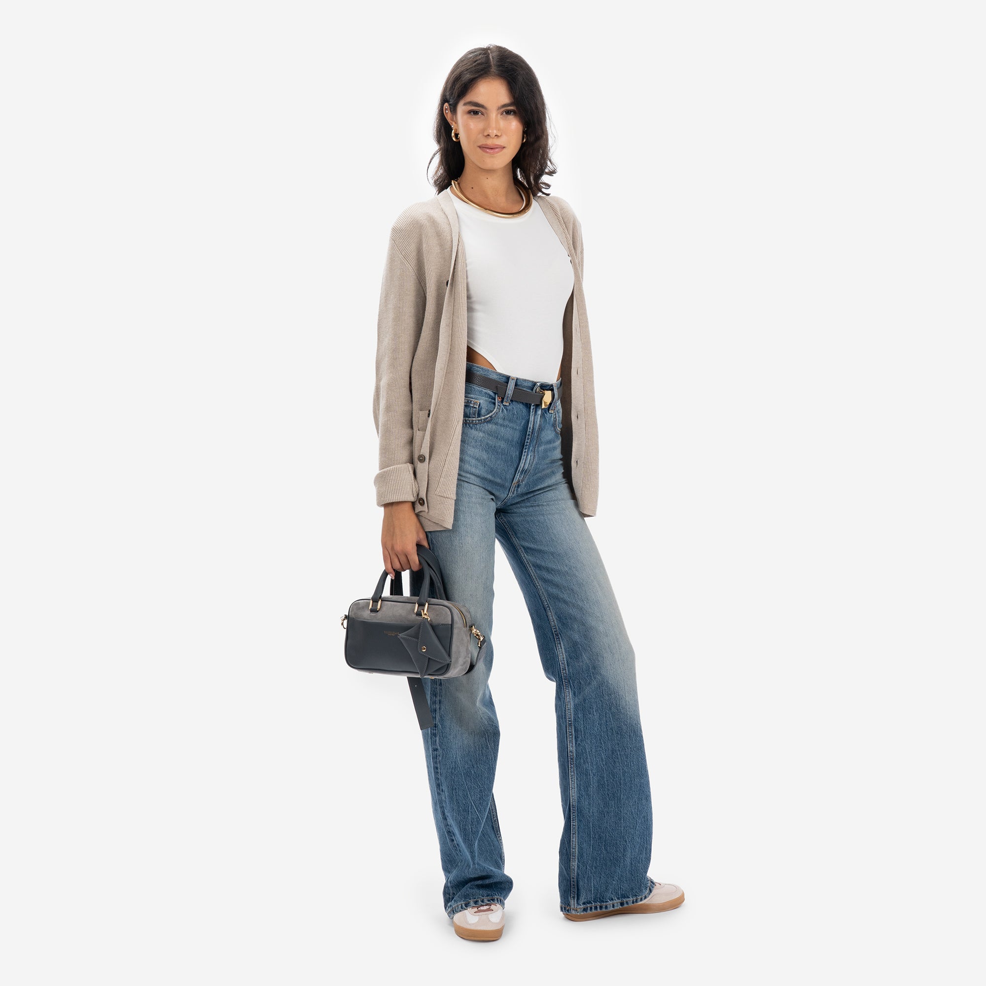 TEIA MINI SUEDE BLACK