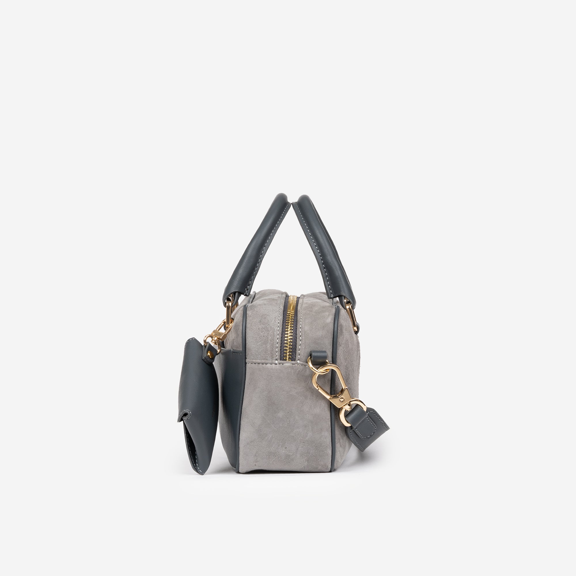 TEIA MINI GRIGIO LAVA + CINTURA IN OMAGGIO