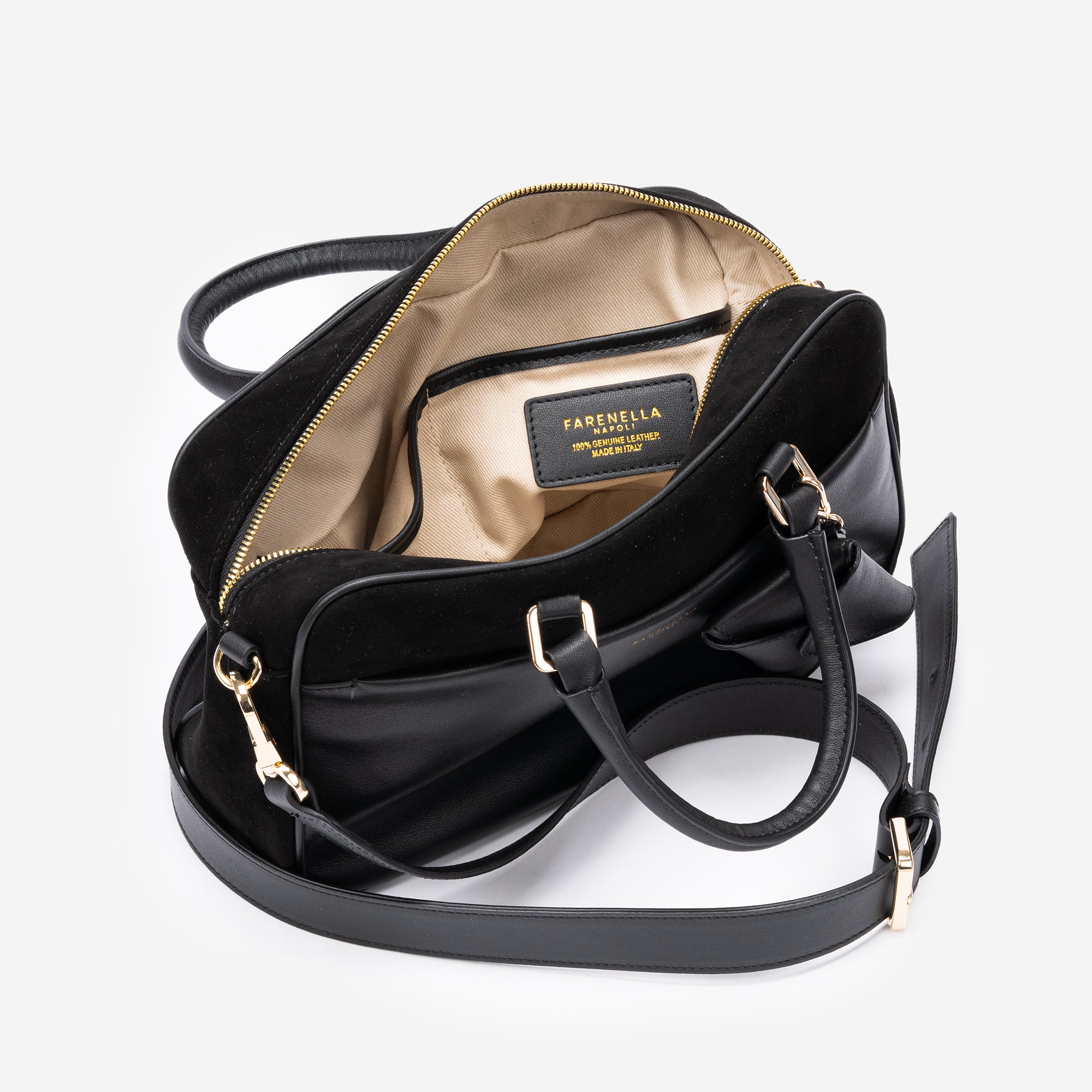 TEIA NERA + CINTURA IN OMAGGIO