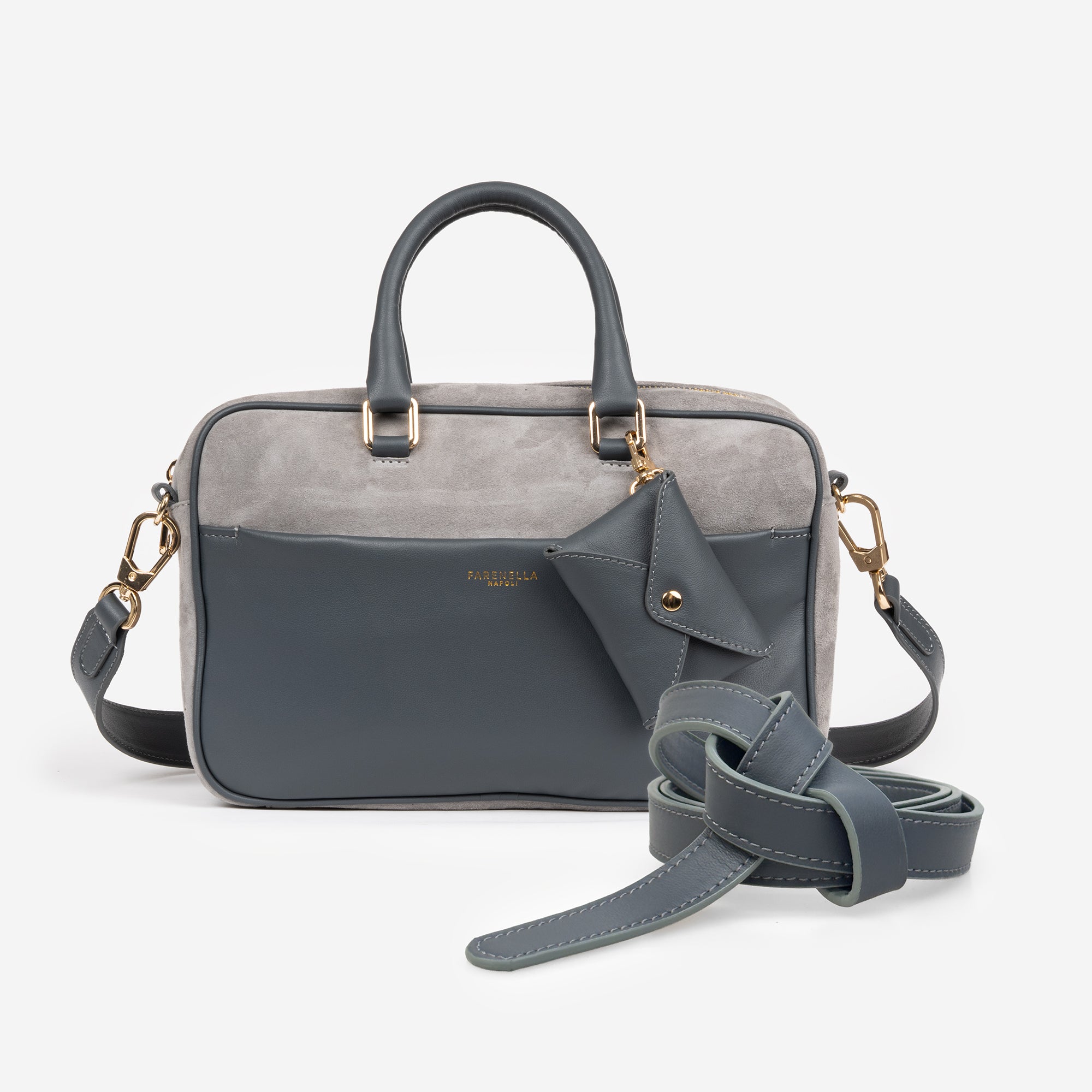 TEIA GRIGIO LAVA + CINTURA OMAGGIO