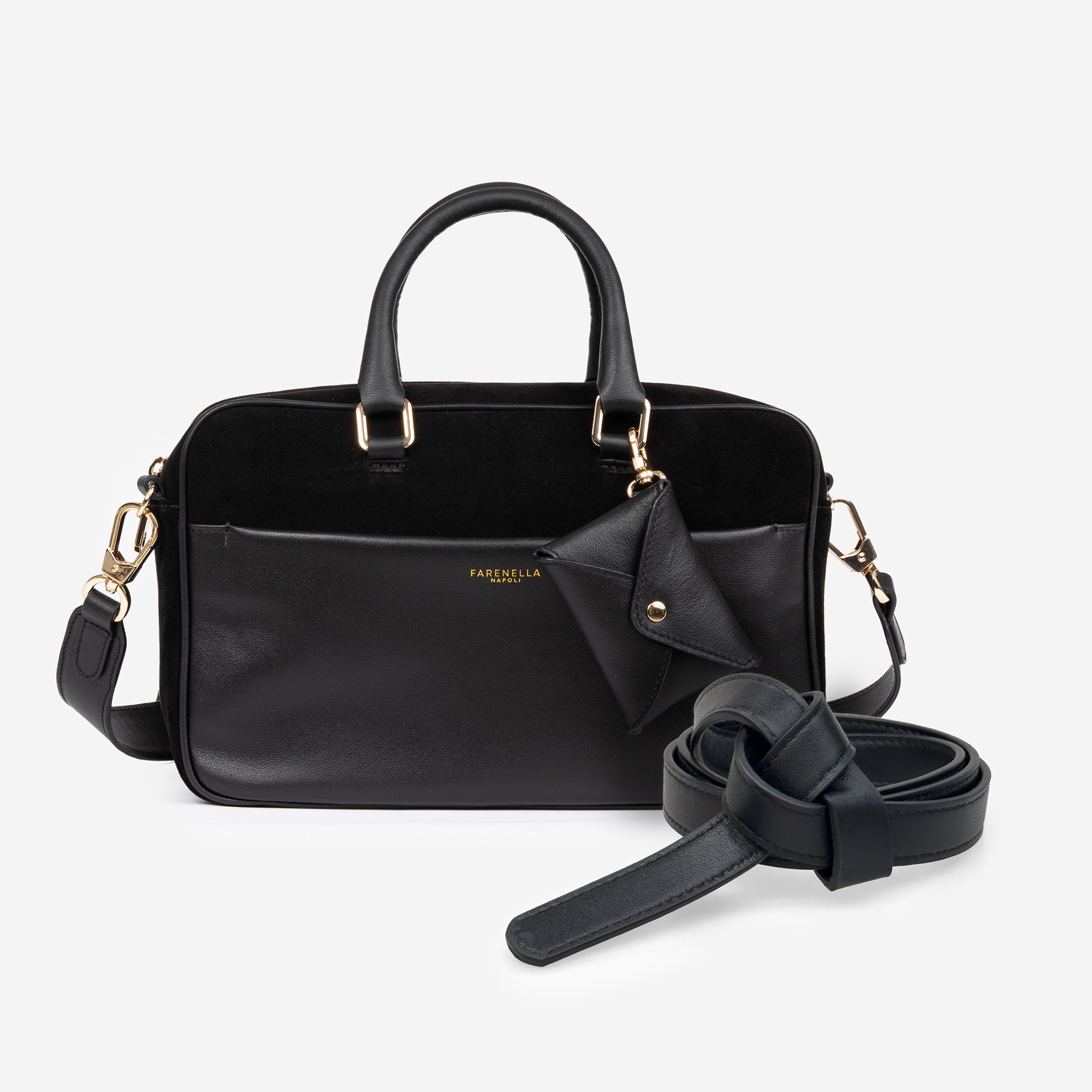 TEIA NERA + CINTURA IN OMAGGIO