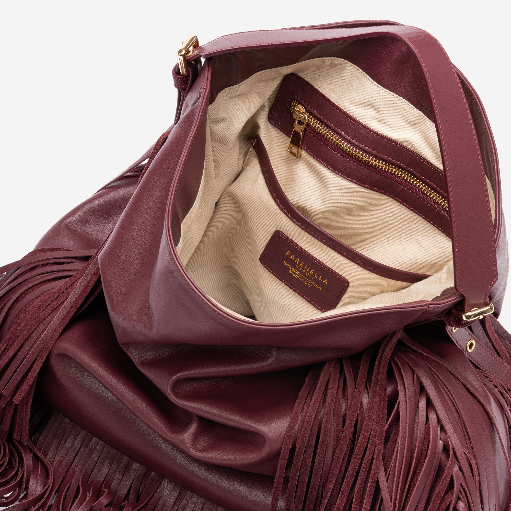 ZOE BORDEAUX + CINTURA IN OMAGGIO