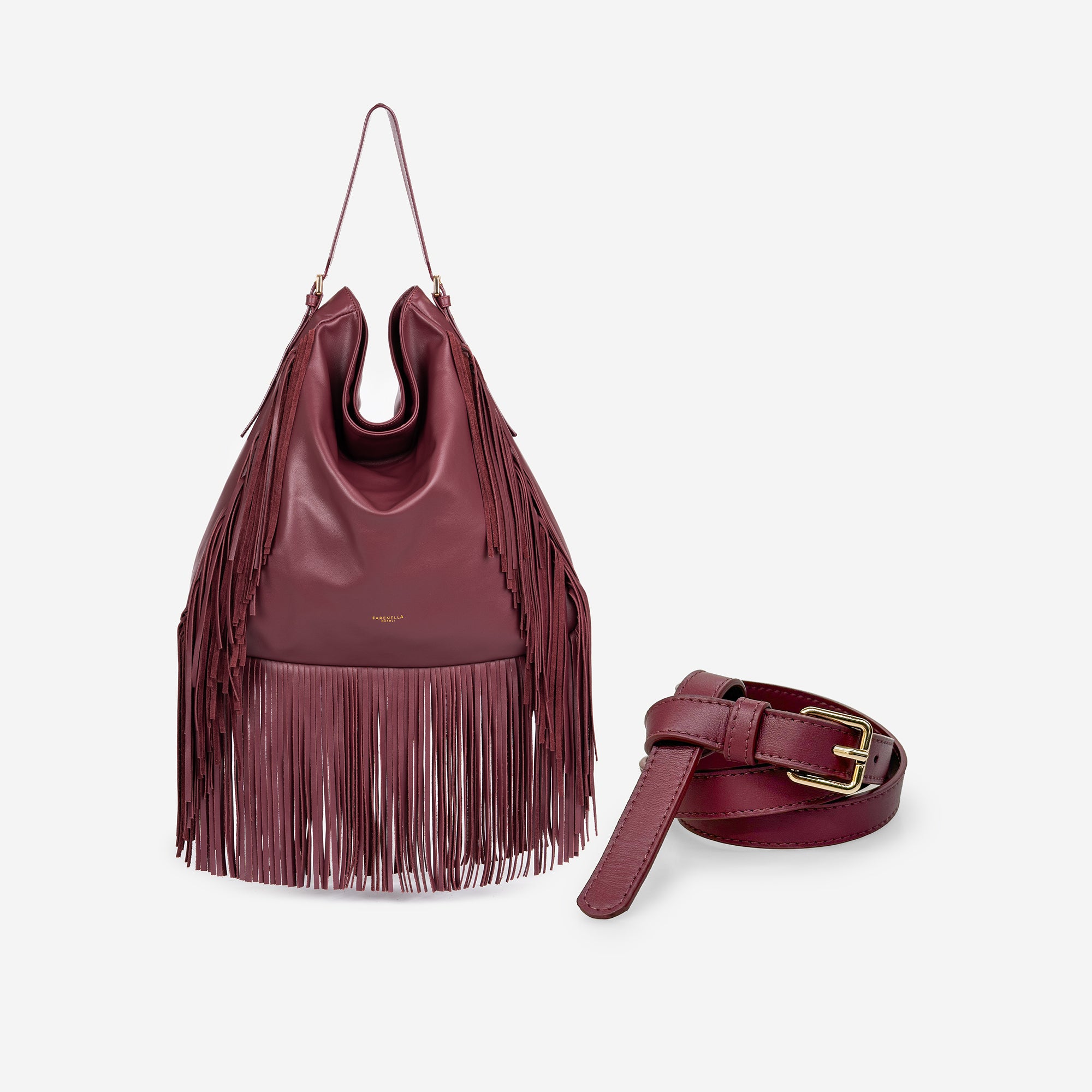 ZOE BORDEAUX + CINTURA IN OMAGGIO