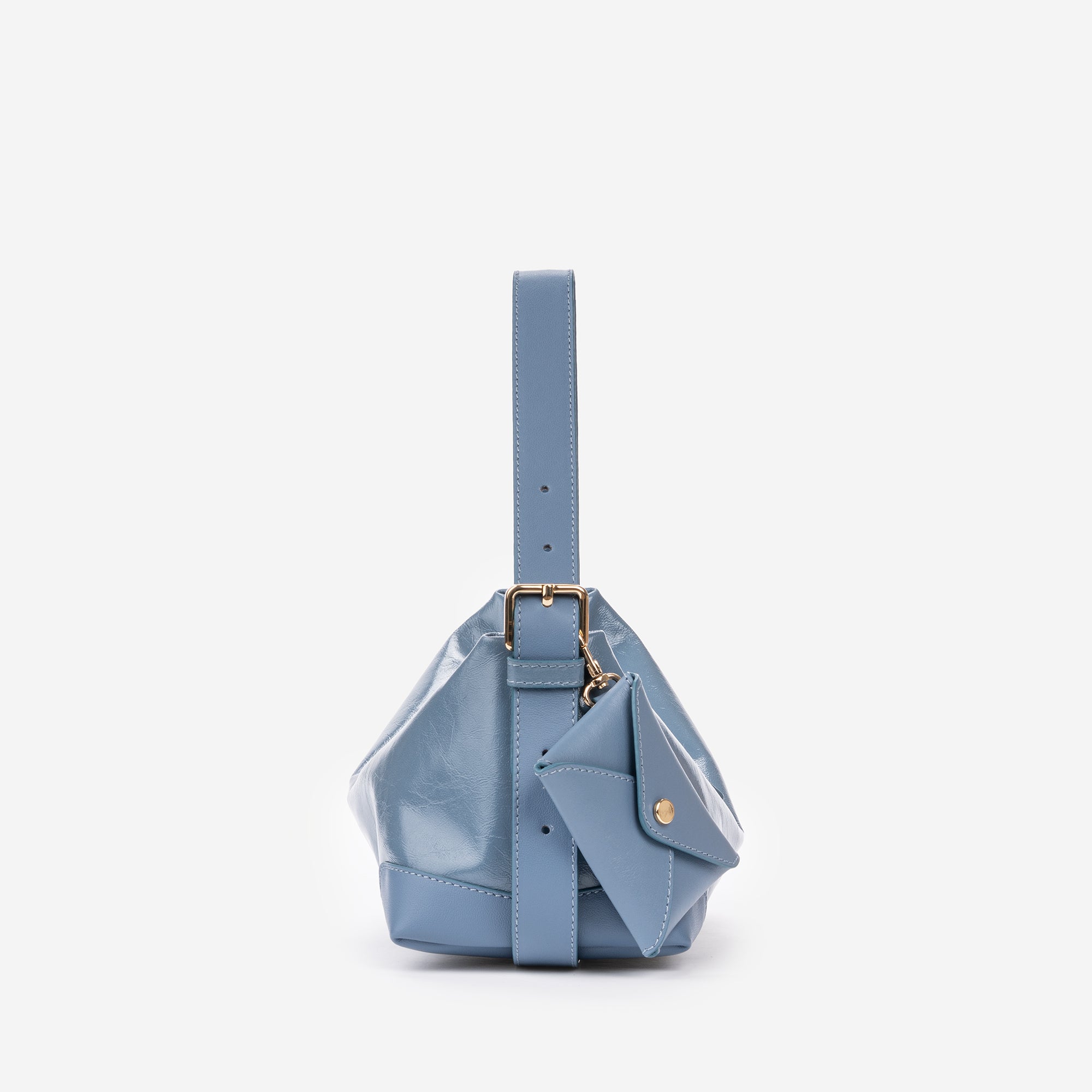 ELSA MINI BLEU CRAQUELÉ