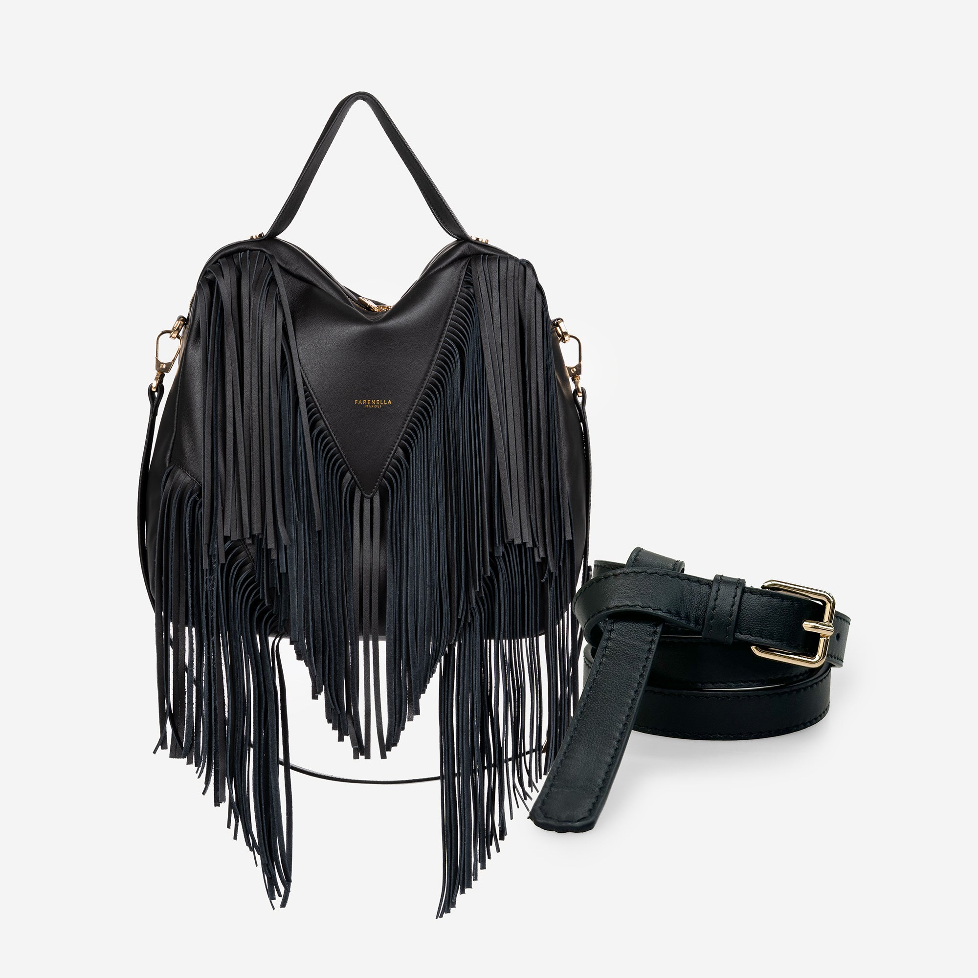 FRIDA NERA + CINTURA IN OMAGGIO