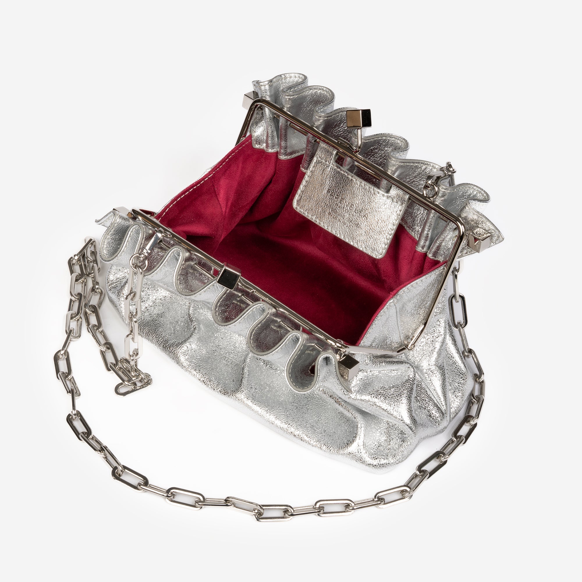 SOPHIE MINI ARGENTO LAMINATA