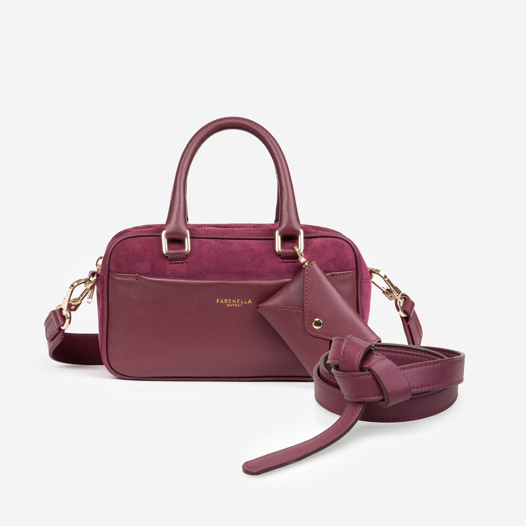 TEIA MINI BORDEAUX + CINTURA IN OMAGGIO